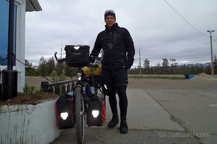 Leo Plank on his long distance cycle tour from Saint Petersburg to Murmansk in Northwest Russia